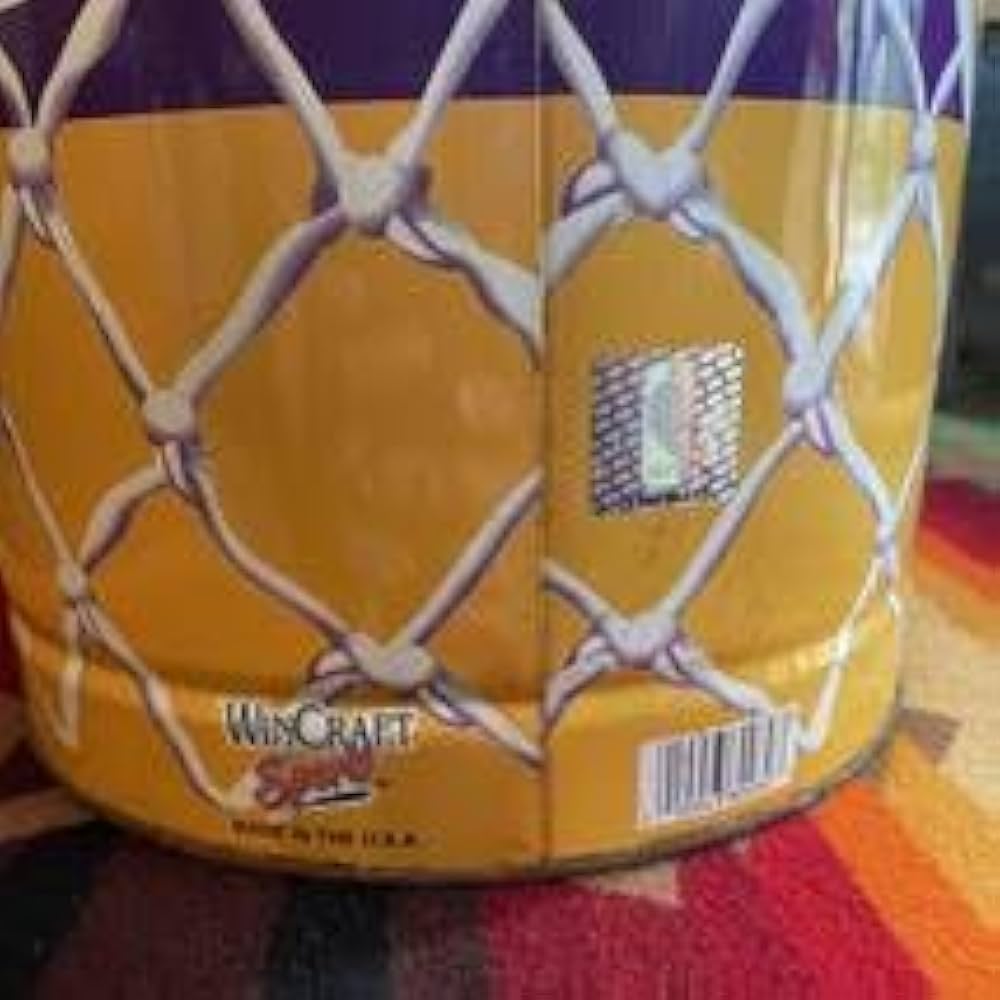 貴重！NBAアメリカヴィンテージ　ロサンゼルスレイカーズLakersゴミ箱USA Amazon.co.jp: NBAアメリカヴィンテージ ロサンゼルスレイカーズ